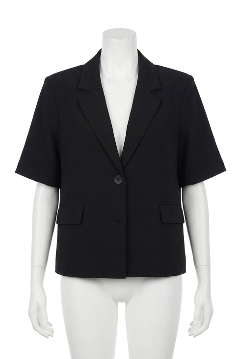 JOSEPH RIBKOFF Jackets & Blazers - NEW JOSEPH RIBKOFF short sleeve blazer jacket in black